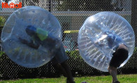 use human zorb ball on water